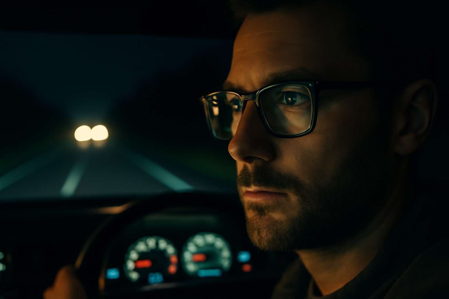 can prescription glasses help with night driving