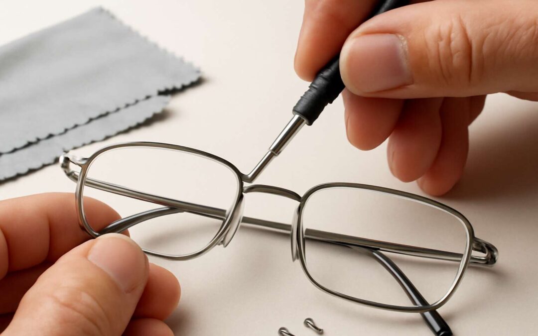Crystal-clear confidence with prescription glasses repair that works