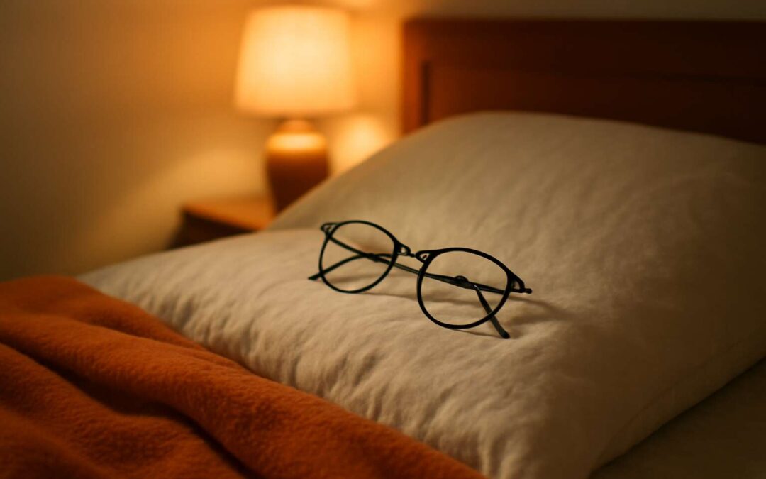 Sleep easy tonight with prescription glasses you can sleep in for all-night comfort