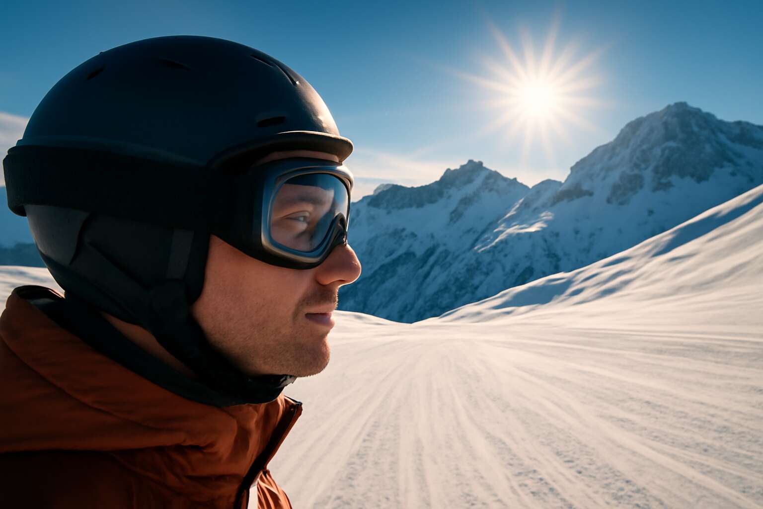 prescription glasses and skiing