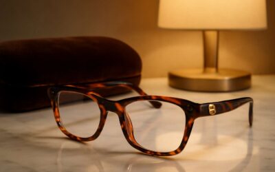 Indulge in prescription glasses luxury: chic frames, timeless vision, bold confidence.