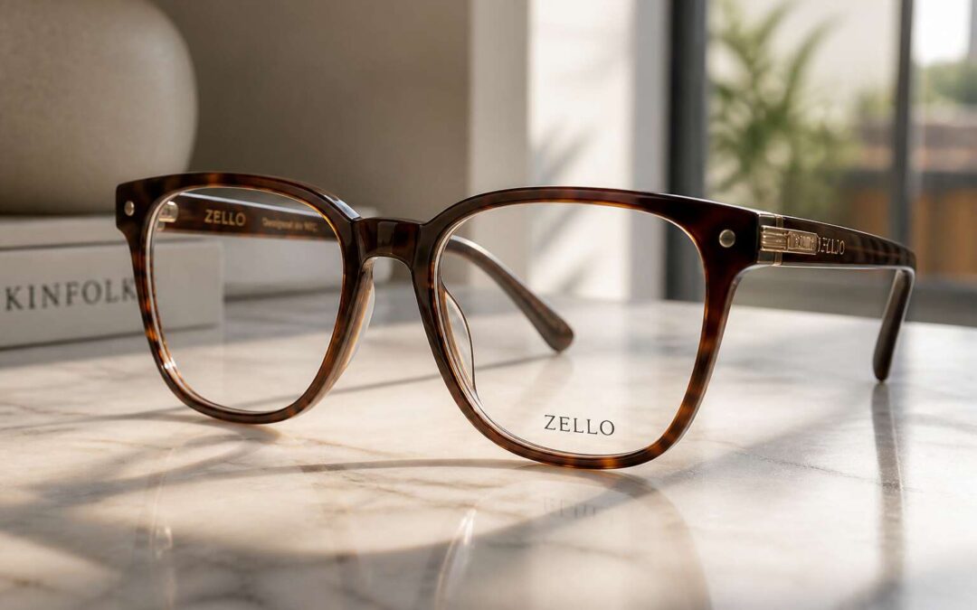Prescription zello glasses for sharp vision, comfortable all-day wear.